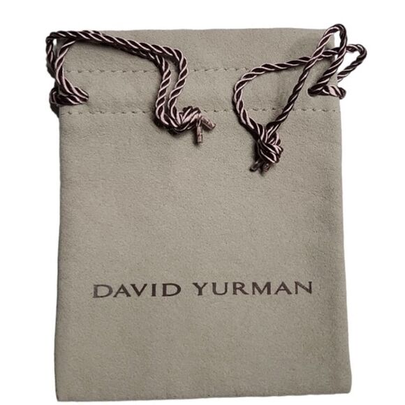 👜 David Yurman Suede Jewelry Pouches with Drawstring - 3.75” x 4.75” - Picture 1 of 2